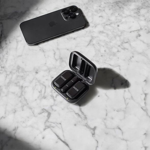 RODE Wireless Micro - 2-kanałowy cyfrowy system bezprzewodowy (USB-C, Czarny)