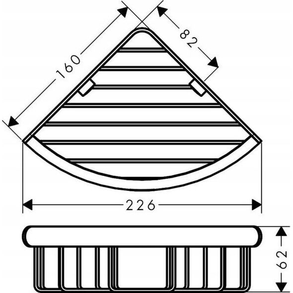 Hansgrohe Hansgrohe koszyk narożny 41710000