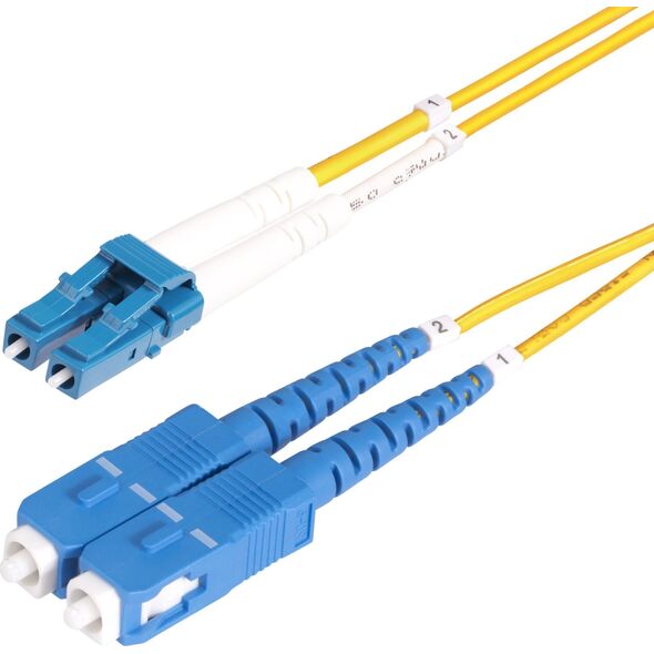 StarTech StarTech SMLCSC-OS2-7M kabel InfiniBand / światłowodowy LC SC Żółty