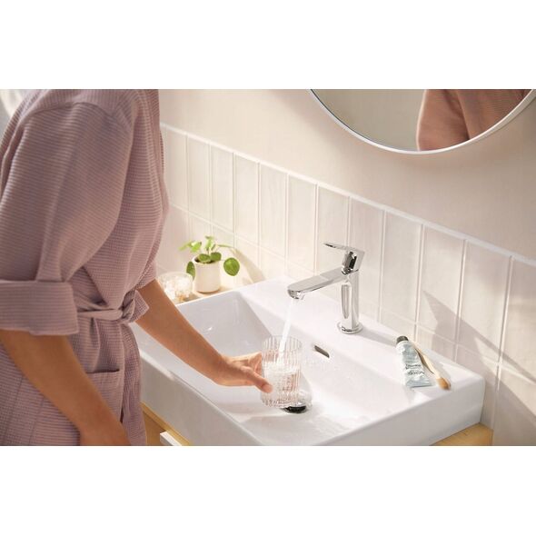 Bateria umywalkowa Hansgrohe Hansgrohe bateria umywalkowa 110 CoolStart bez kompletu odpływowego Rebris S, chrom 72520000