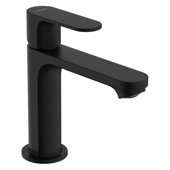 Bateria umywalkowa Hansgrohe Hansgrohe bateria umywalkowa 110 CoolStart bez kompletu odpływowego Rebris S, czarny mat 72520670