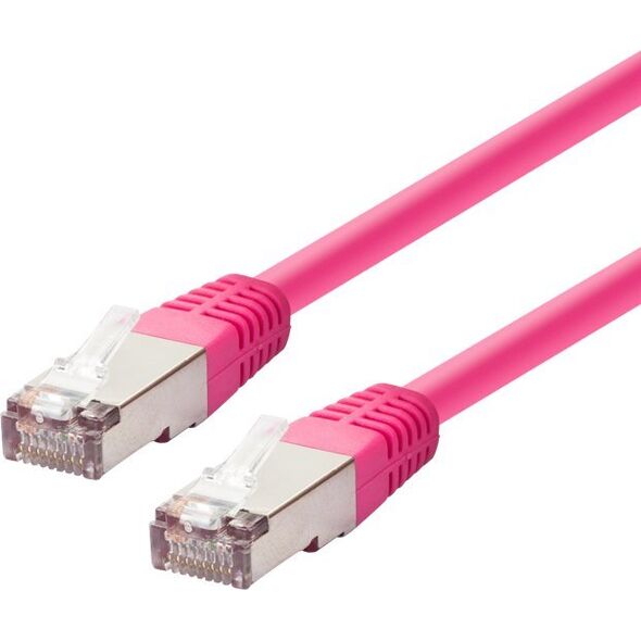 LOGON TCR55SS250M kabel sieciowy Purpurowy 25 m Cat5e SF/UTP (S-FTP)