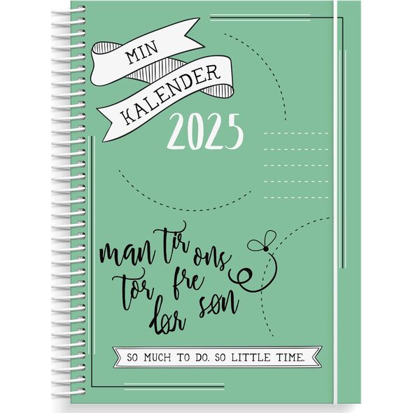 Doodle II A5 ugekalender 2025