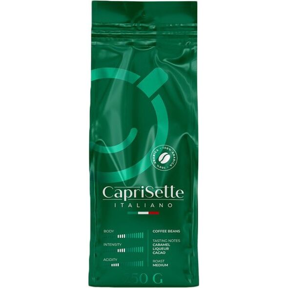 Coffee beans Caprisette Italiano, 250 g