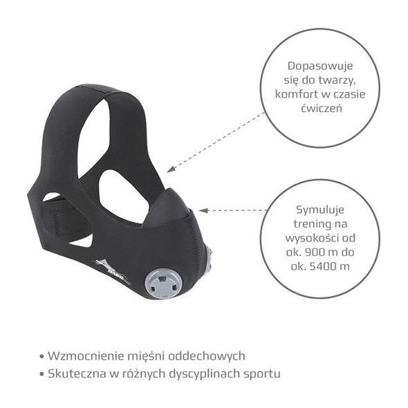 HMS Maska treningowa Performance Mask PFM02