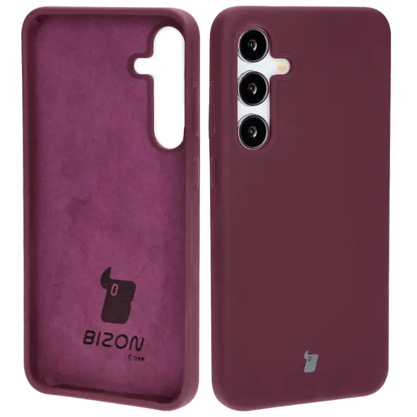 Bizon Soft Case Samsung Galaxy S24 Plus dark purple