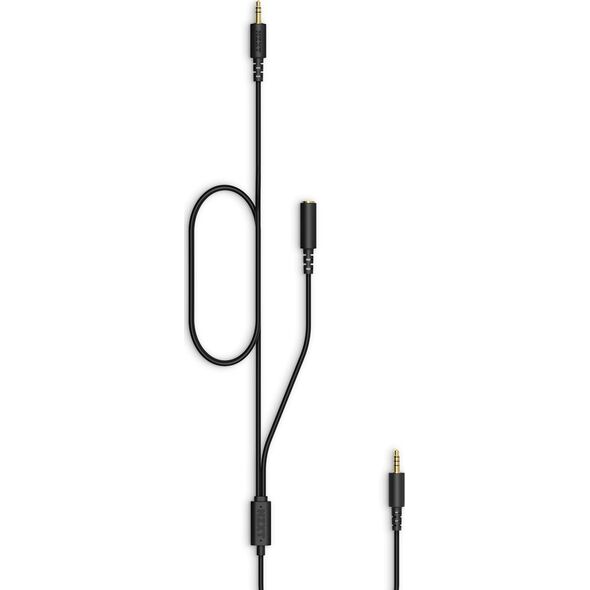 Nzxt NZXT ST-ACCC1-WW, 2 x 3,5 mm, Αρσενικό/Γυναικείο, 3,5 mm TRRS, Αρσενικό, 2 m, Μαύρο 13801985 5056550000000