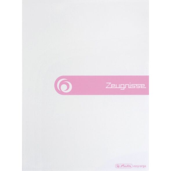 Herlitz Herlitz Sichtbuch "Zeugnisse" weiß 20 Hüllen 13812194 4008110434445