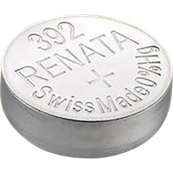 Renata Renata Knapcellebatteri 392 1,55 V 1 stk 45 mAh Sølvoxid 14406247 785618743425