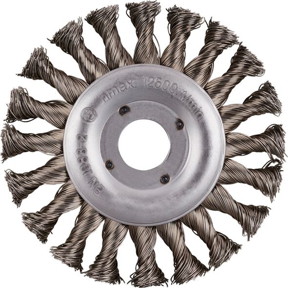 Συρμάτινη βούρτσα Rhodius Flat spin 125x22,23 mm. ΡΟΔΟΣ 14415123 4011890074817