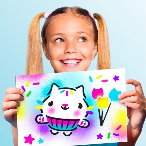 Airbrush Art - Activity Case - Gabby's Dollhouse (110241) /Arts and Crafts