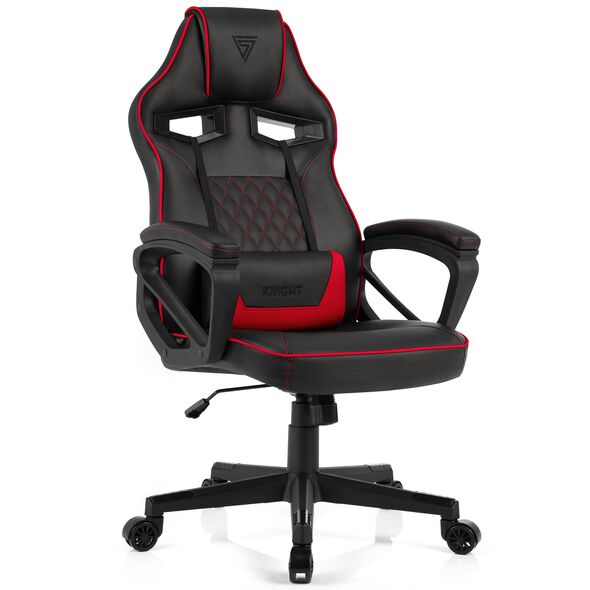 Fotel SENSE7 Knight czarno-czerwony