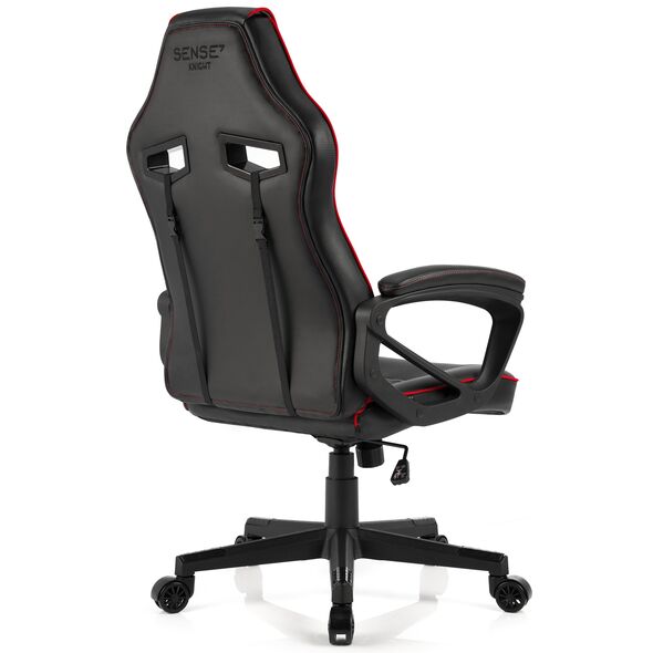 Fotel SENSE7 Knight czarno-czerwony