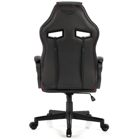 Fotel SENSE7 Knight czarno-czerwony