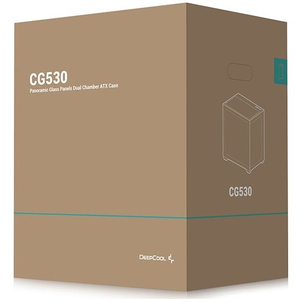 Obudowa DeepCool CG530 czarna
