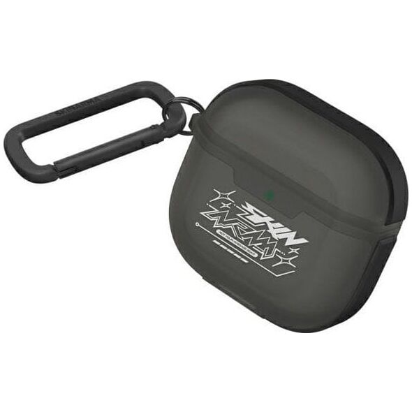 Etui Skinarma Kinzoku do AirPods 4 smoke