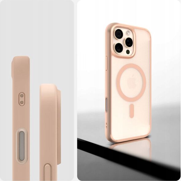 SPIGEN ULTRA HYBRID ”T” MAG MAGSAFE IPHONE 16 PRO MAX FROST ROSE TITANIUM