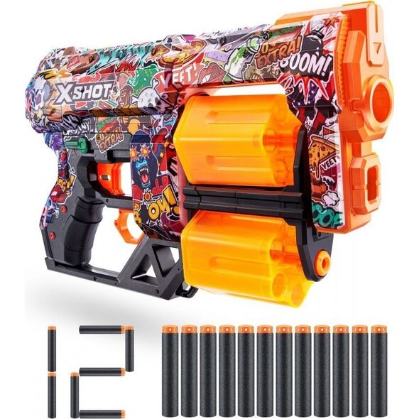 Zuru Wyrzutnia wz?r H SKINS-DREAD (12 Strza?ek)