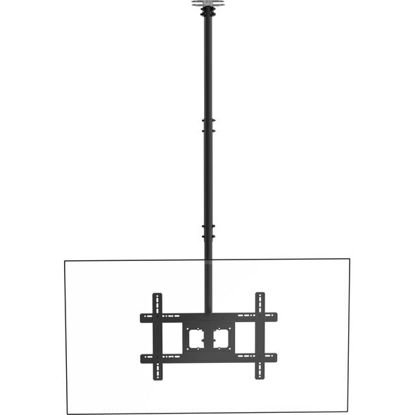 Vision VISION Bildschirm-Deckenhalterung - 30 JAHRE GARANTIE - fur Monitore und Bildschirme 20-75 Zoll mit VESA-Grossen von 100 x 100 bis 600 x 400 - Abstand von der Decke zur Mitte despas70 Neigungswinkels um 5 bis 25 13809050 5370840000000