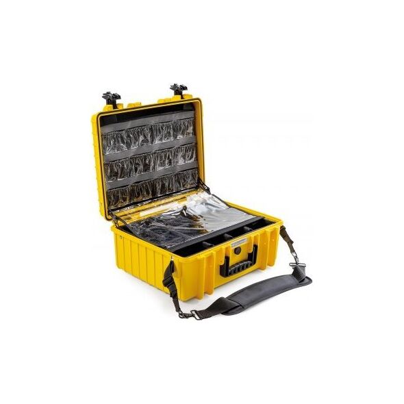 Φωτογραφική βαλίτσα B&W International B&W Outdoor Case 6000 με κίτρινη ιατρική έκτακτης ανάγκης 13811668 4031540000000