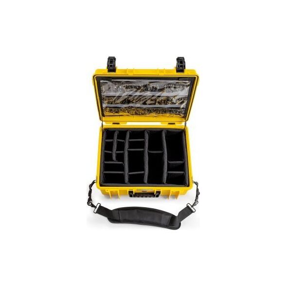 Φωτογραφική βαλίτσα B&W International B&W Outdoor Case 6000 με κίτρινη ιατρική έκτακτης ανάγκης 13811668 4031540000000