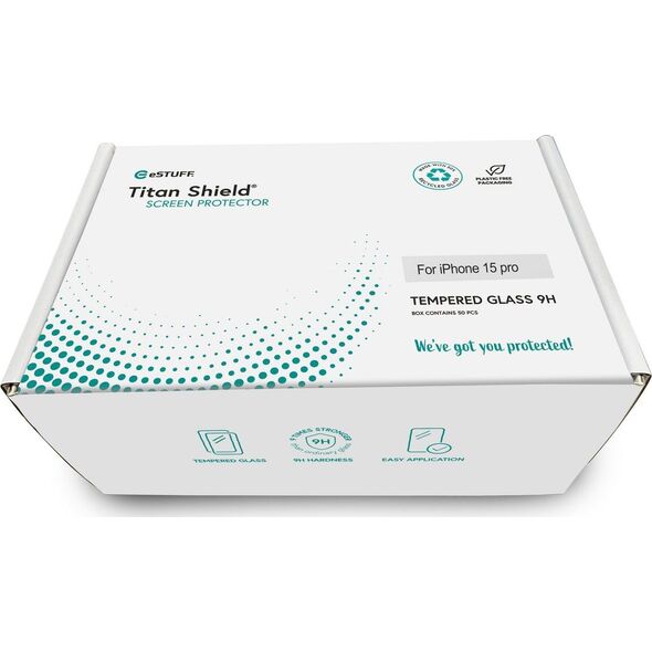 eStuff eSTUFF ES501406-50BULK Προστατευτικό οθόνης/πλάτης Apple διαφανές προστατευτικό οθόνης 1 τεμ. 13900839 5715063075395