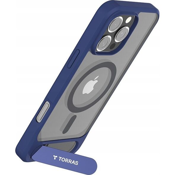 Torras Etui Torras Pstand Series dla iPhone 16 Pro (Niebieski)
