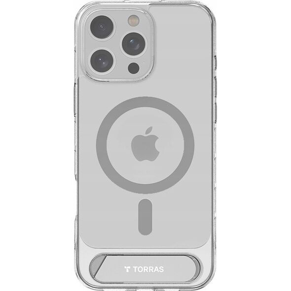 Torras Etui Torras Pstand Series dla iPhone 16 ProMax (Przeźroczysty)