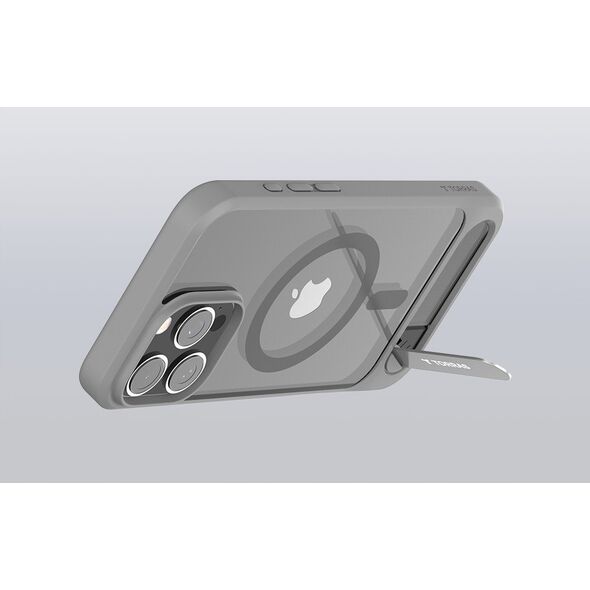 Torras Etui Torras Pstand Series dla iPhone 16 ProMax (Szare)