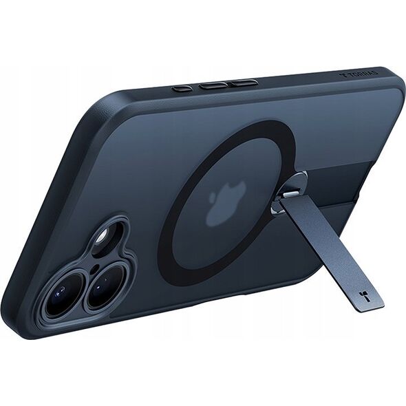 Torras Etui Torras Pstand Spin dla iPhone 16 (Czarny)