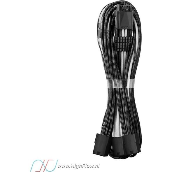 Kabel zasilający CableMod CableMod PRO ModMesh 12VHPWR to 3x PCI-e Cable - 45cm, black