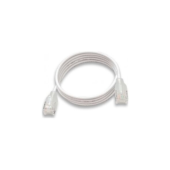 Wantec 7403 kabel sieciowy Biały 0,5 m Cat6a
