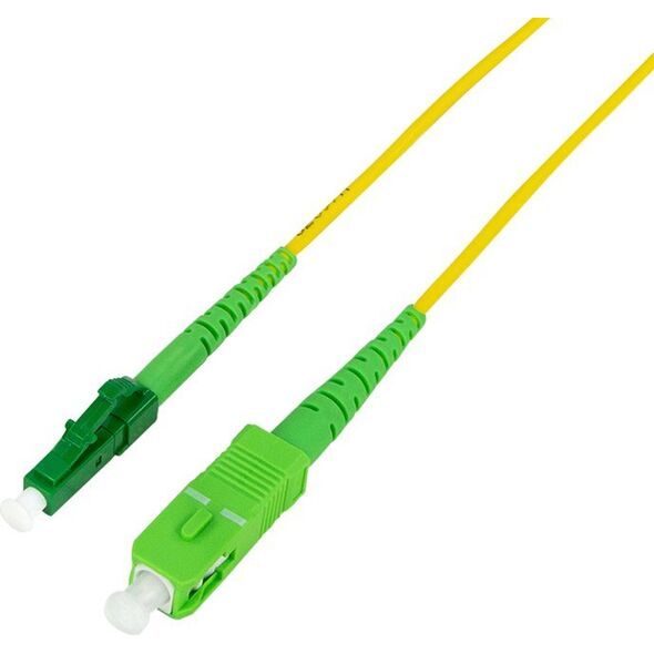 LogiLink FPSLS20 kabel InfiniBand / światłowodowy 20 m SC LC Żółty