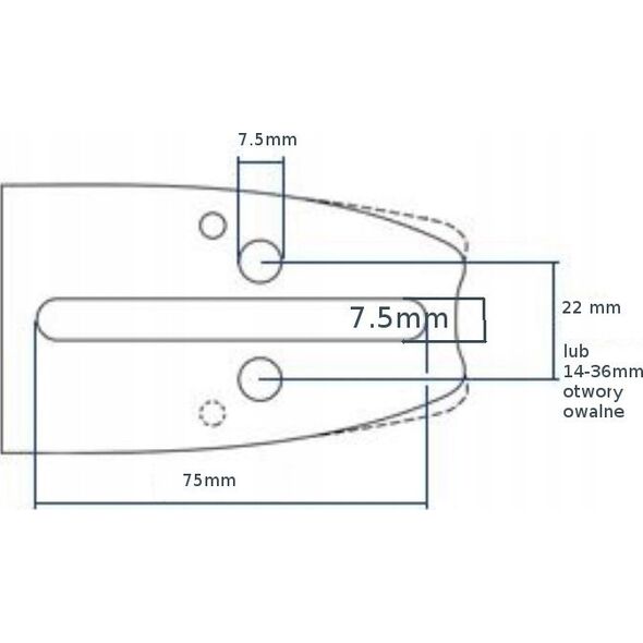 NAC GUIDE 18" 45cm/325"/1.5T-CS5200, SPS01-45 (OLD TYPE), SPS02-45, CST52-45E, CST52-45-01AC, CST52-45-09AC