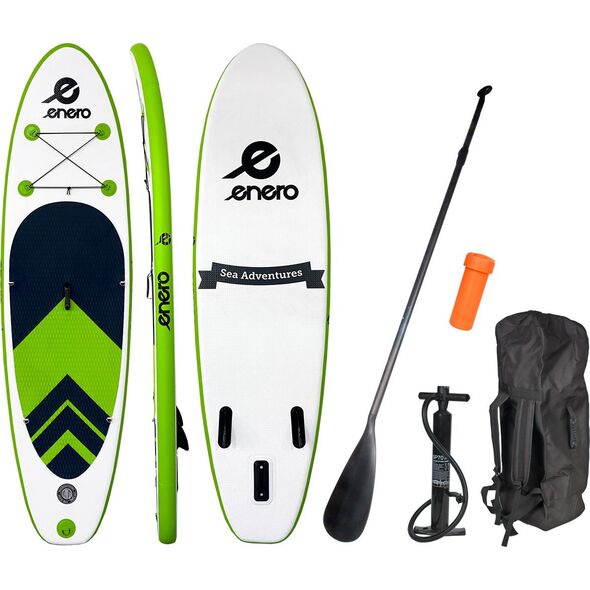 Enero Deska pompowana SUP 275x76x10 cm zielona (1019956)