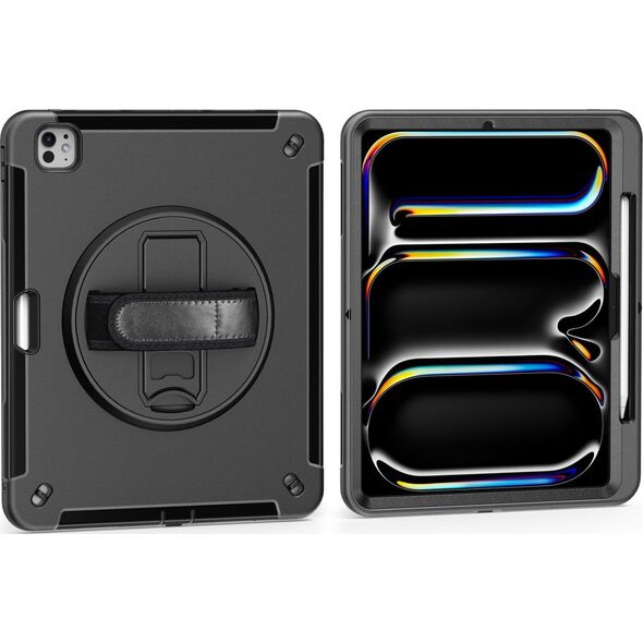 Θήκη tablet 4smarts 4smarts RuggedCaseGRIP f Apple iPad Pro 13" (M4,2024), μαύρη 13782184 4252011909254