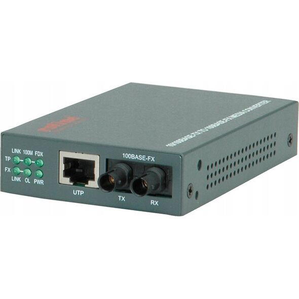 Μετατροπέας οπτικών ινών Roline Μετατροπέας ROLINE Fast Ethernet RJ-45 - ST, loopback 13789576 7611990167753