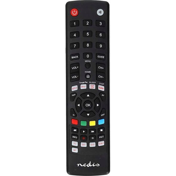 Pilot RTV Nedis Nedis TVRC2340BK pilot Podczerwień TV Naciśnij przyciski