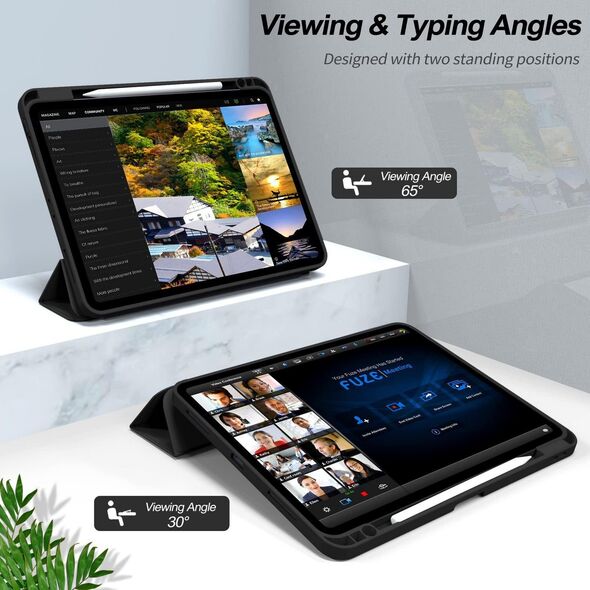 Θήκη tablet eStuff eSTUFF ES68201400-BULK Θήκη tablet 32,8 cm (12,9") Folio Black, Διαφανές 13840983 5715060000000