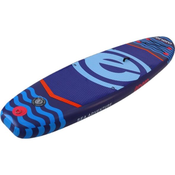 Enero ZESTAW - DESKA SUP DMUCHANA ENERO 320x76x15CM NAVY