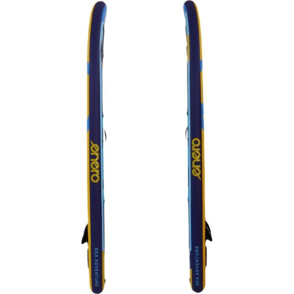 Enero ZESTAW - DESKA SUP DMUCHANA ENERO 320x76x15CM YELLOW