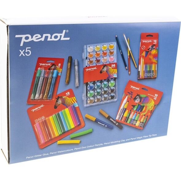 Penol Penol Krea æske - med 5 dele 14242824 5701113100315