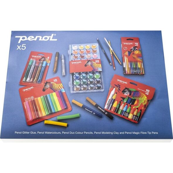 Penol Penol Krea æske - med 5 dele 14242824 5701113100315