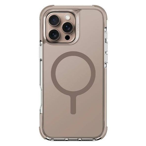 Case IPHONE 16 PRO UNIQ Combat Magclick Charging Taupe gold 8886463689714