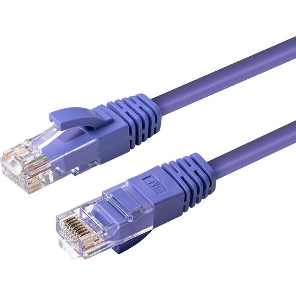 MicroConnect CAT6A UTP 30m Purple LSZH