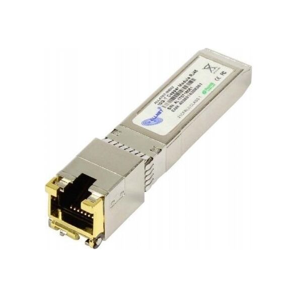 Allnet ALLNET Switch Modul ALL4767-INDU SFP+(Mini-GBIC), 10Gbit, RJ45(TP), uncodiert, Industrial -40/+85 Grad, 13691965 4038816208361