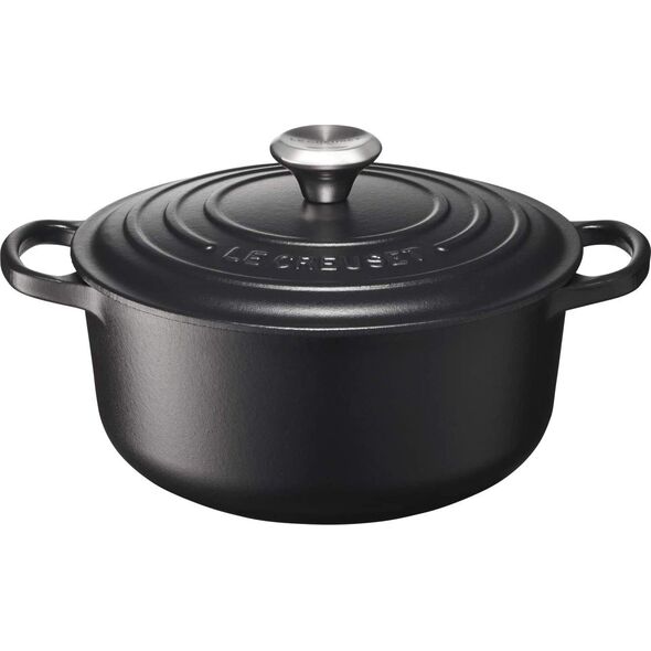le creuset Le Creuset Signature Roaster στρογγυλό 20cm μαύρο Schwarz (21177200000430) 13695731 24147263968