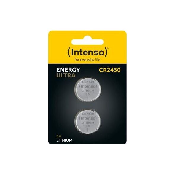 Intenso Intenso Lithium Knopfzellen Energy Ultra CR 2430 2er Blister 13781881 4034303028016