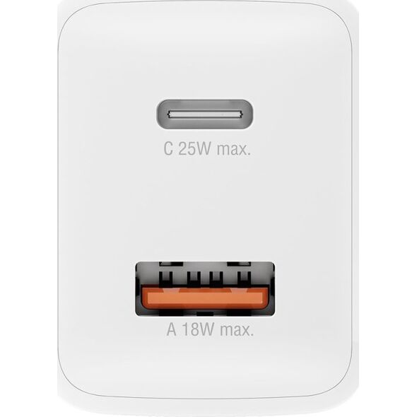 Φορτιστής 4smarts 4smarts Ladegerät PDPlug Duos 25W 1xC, 1xA, λευκός 13781957 4252011905140