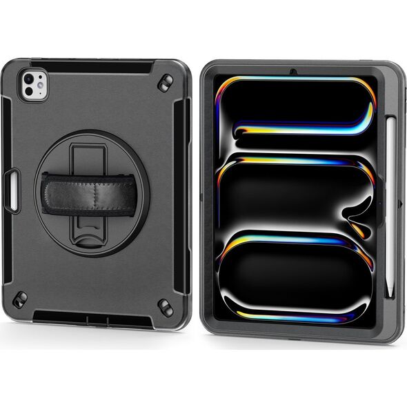 Θήκη tablet 4smarts 4smarts RuggedCaseGRIP f. Apple iPad Pro 11" (M4,2024), μαύρη 13782175 4252011909247